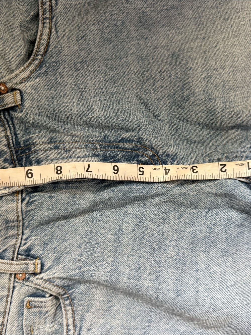 We The Free Light Blue High-Rise Distressed Jeans - Picture 4 of 8